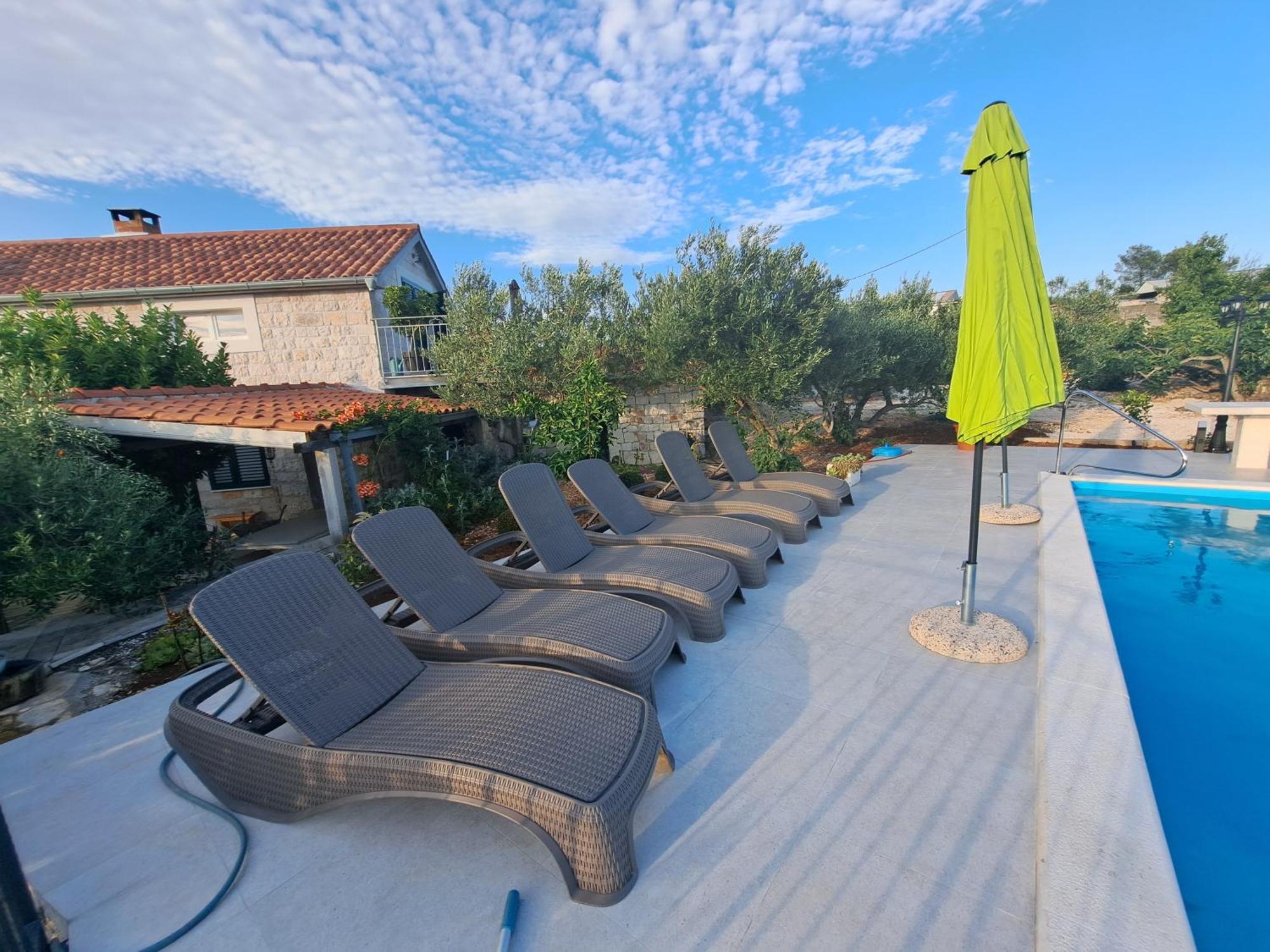 Villa Casa Mia Gornji Seget Buitenkant foto