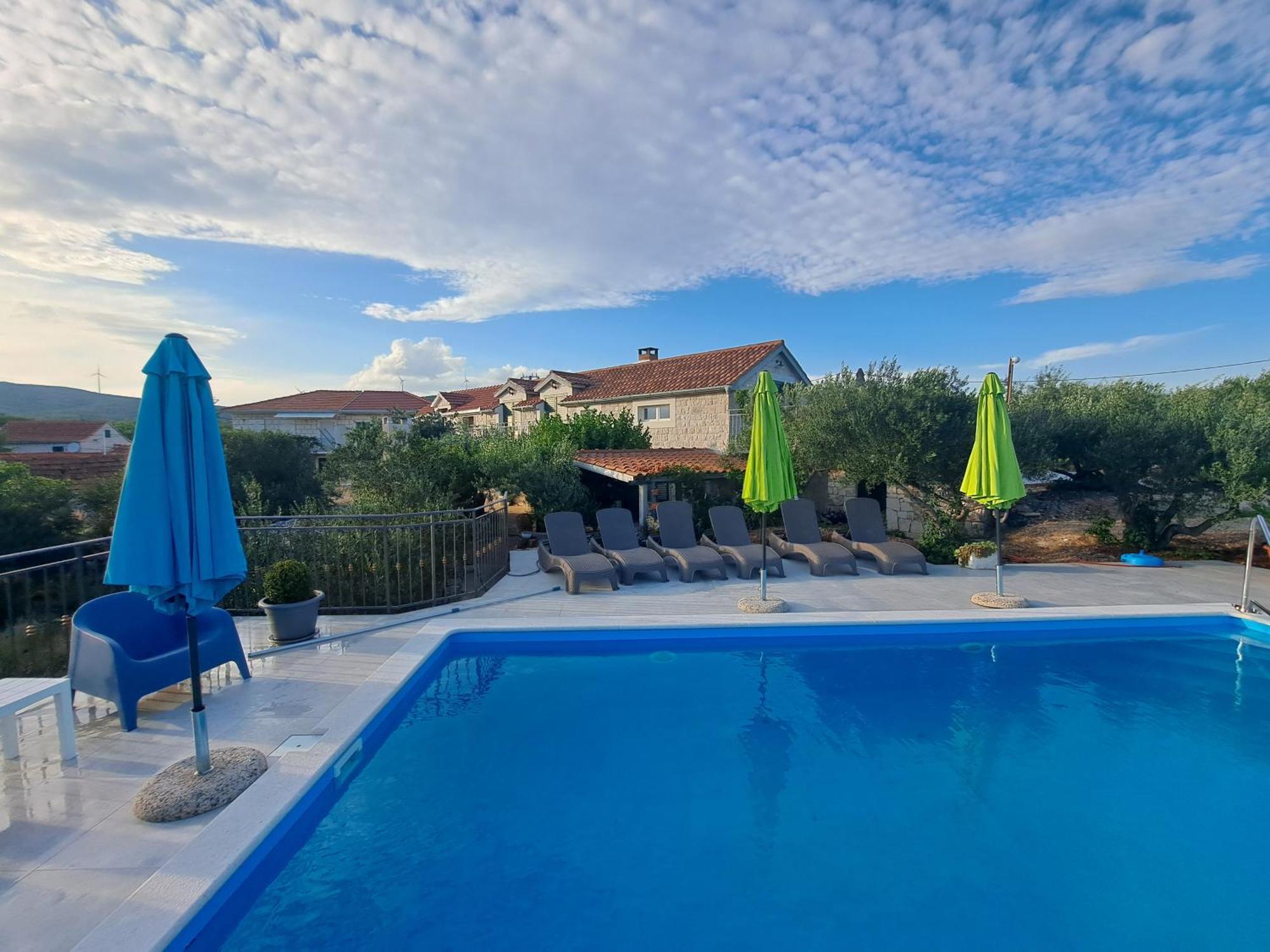 Villa Casa Mia Gornji Seget Buitenkant foto